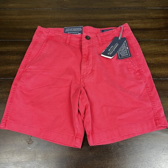Vineyard Vines NWT Men's Sailors Red 7-Inch ISLAND Shorts, Size 28 - Picture 1 of 4